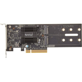 Karta rozszerzeń Synology M.2 SSD M2D18 - Szara - zdjęcie 1