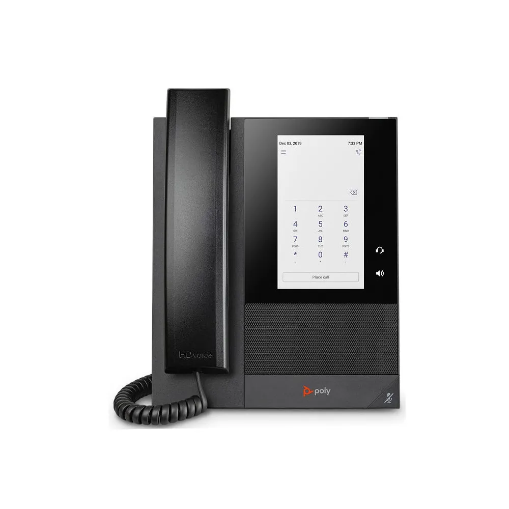 Telefon konferencyjny Poly CCX 400 Handset Desktop Telephone 2200-49700-019 - Czarny | Sklep ITnes.pl - IT for BUSINESS