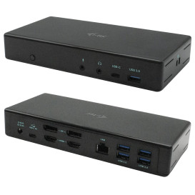 Stacja dokująca i-tec USB-C Quattro Display Docking Station Power Delivery 85W C31QUATTRODOCKPD - Czarna