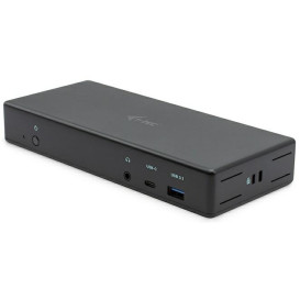 Stacja dokująca i-tec USB-C / Thunderbolt 3 Triple PD 85W C31TRIPLEDOCKPD - Czarna