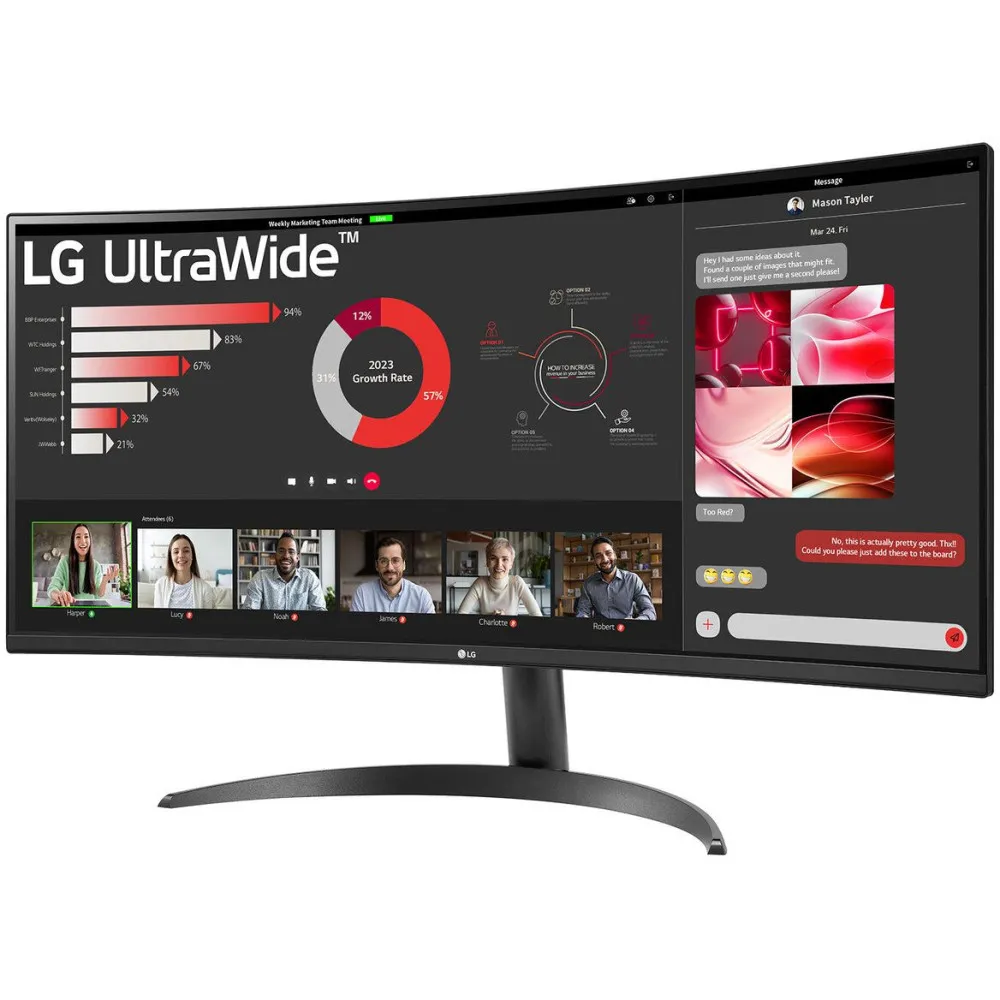 LG UltraWide 34WR50QK-B