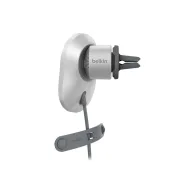 Ładowarka indukcyjna Belkin BoostCharge Pro Magnetic Wireless Car Charger with Qi2 15W WIC008BTGR-V2 - Biała