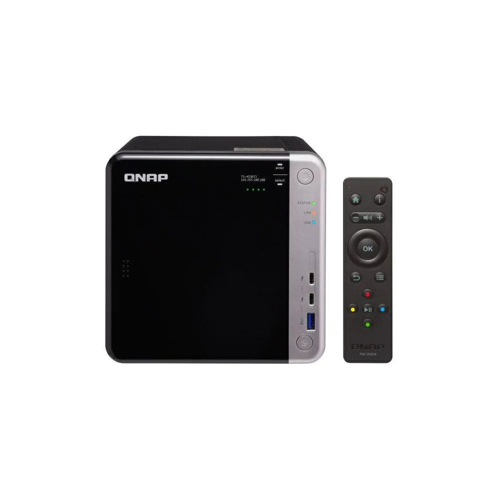 Serwer NAS QNAP Tower TS-453BT3-26B, Tower, Intel Celeron J3455, 8GB RAM, 6TB, 4 wnęki, hot-swap | Sklep ITnes.pl, IT for BUSINESS