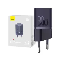 Ładowarka sieciowa Baseus GaN5 30W Mini CCGN070705 - Fioletowa