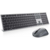 Zestaw bezprzewodowy klawiatury i myszy Dell Premier Multi-Device Wireless KM7321W 580-AJQJ - Szary