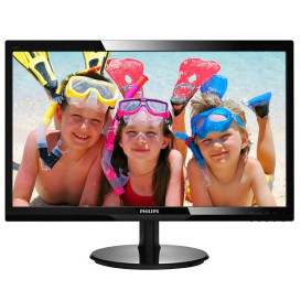 Monitor Philips 246V5LDSB 246V5LDSB/00 - 24"/1920x1080 (Full HD)/60Hz/TFT/1 ms/Czarny