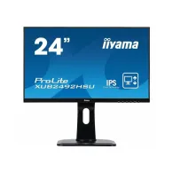 Monitor iiyama ProLite XUB2492HSU-B1, 23,8", 1920x1080 (FHD), 75Hz, IPS, 4 ms, pivot, Czarny | Sklep ITnes.pl, IT for BUSINESS