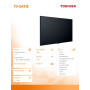 Monitor Toshiba TD-Q433E - zdjęcie poglądowe 2