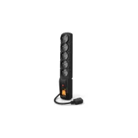 Listwa zasilająca antyprzepięciowa Acar F5 IEC - 5 gniazd, 3 m, Czarna - W0087 | Sklep ITnes.pl - IT for BUSINESS