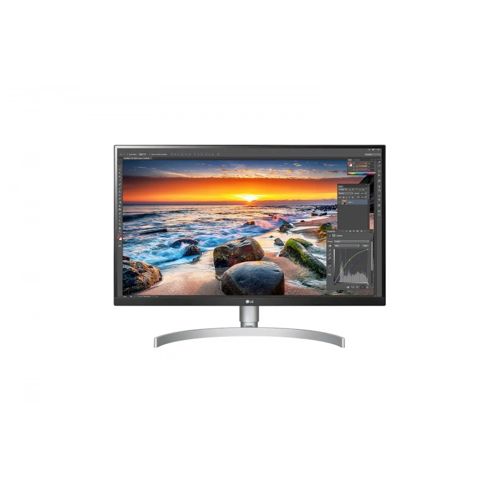 Monitor LG 27UK850-W, 27", 3840x2160 (4K), 60Hz, IPS, FreeSync, 5 ms, pivot, USB-C, Biało-srebrny | Sklep ITnes.pl, IT for BUSINESS