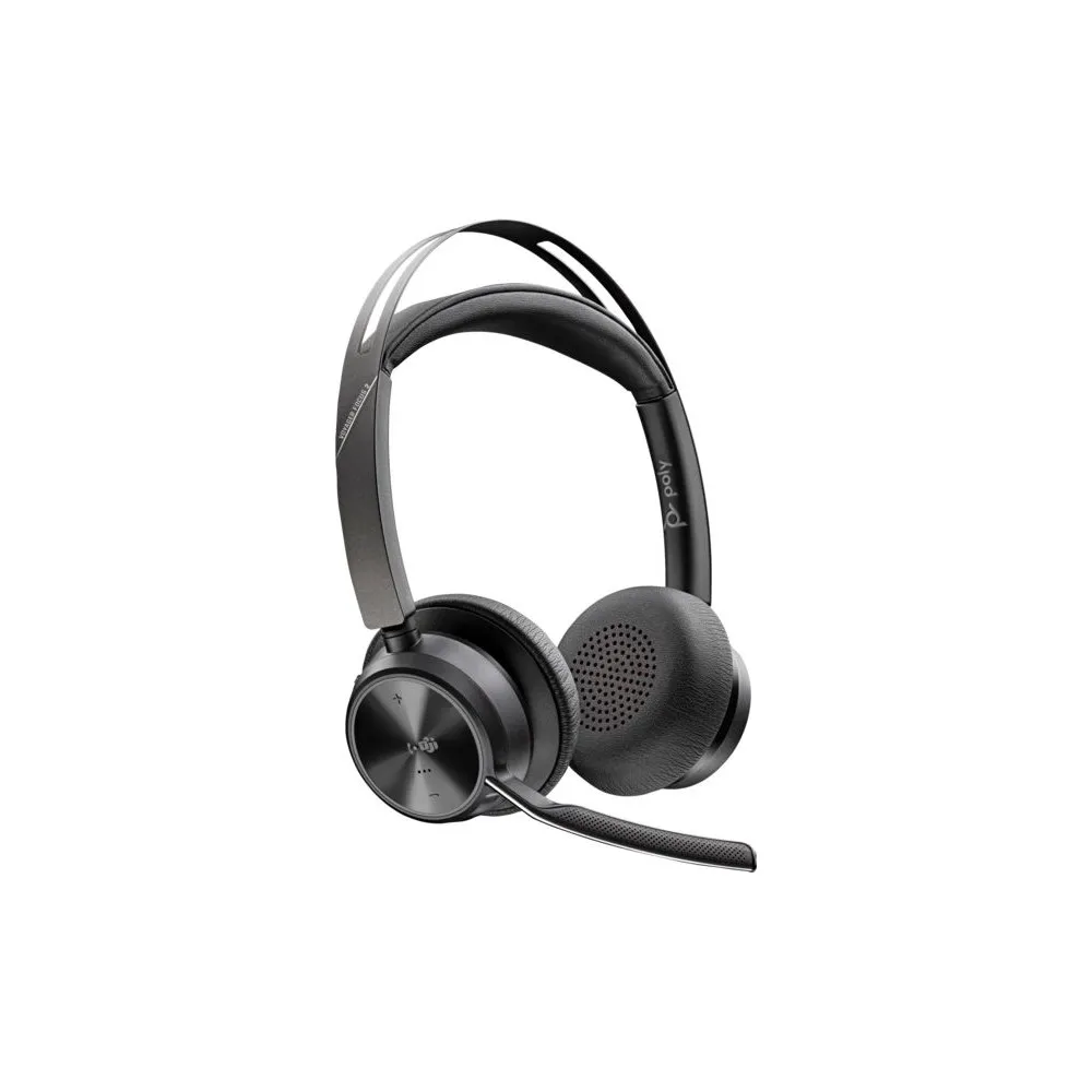 Słuchawki nauszne Poly Voyager Focus 2 Microsoft Teams Certified USB-C Headset 77Y88AA