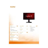 Monitor ViewSonic XG2702 1DD115, 27", 1920x1080 (FHD), 144Hz, TN, FreeSync, 1 ms, pivot, Czarny | Sklep ITnes.pl, IT for BUSINES