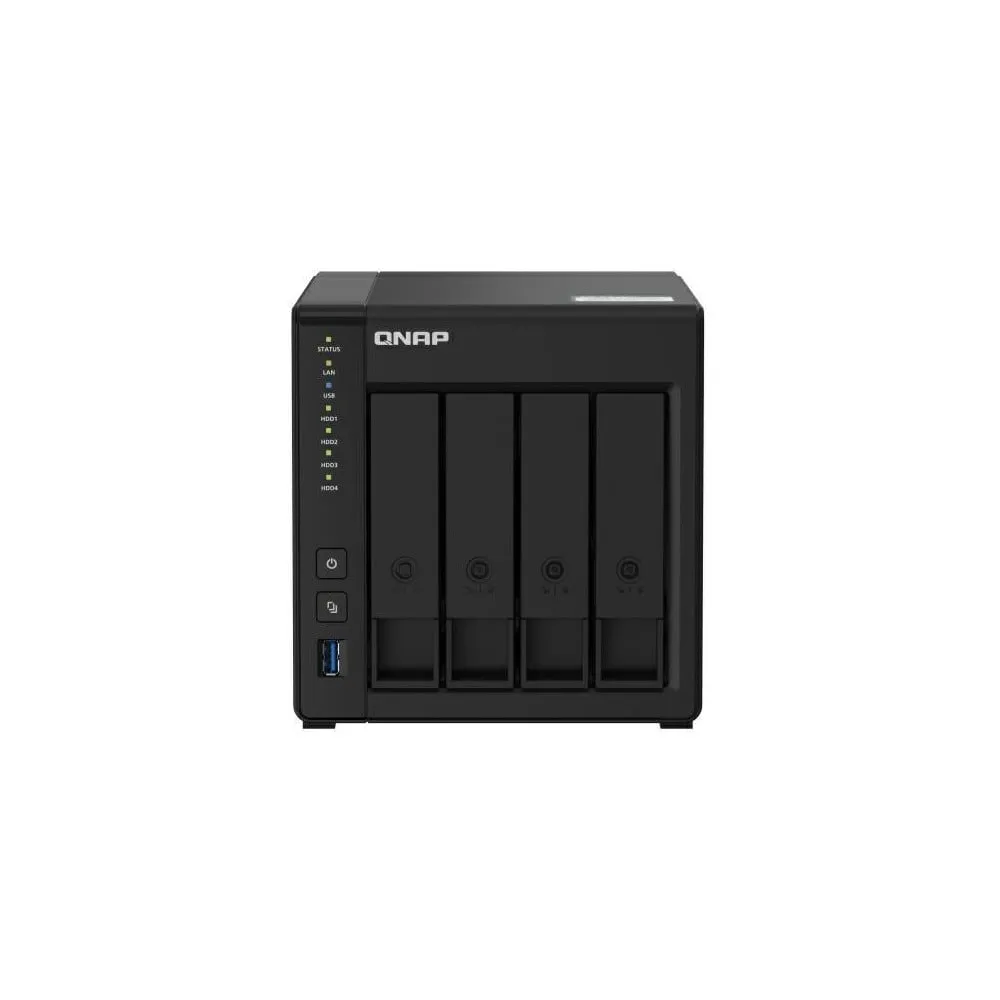 Serwer NAS QNAP Tower TS-451D2-SK4V, Tower, Intel Celeron J4025, 4GB RAM, 4TB, 4 wnęki, hot-swap | Sklep ITnes.pl, IT for BUSINESS