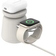 Ładowarka indukcyjna Belkin BoostCharge Pro 2-in-1 Wireless Charging Dock with MagSafe 15W WIZ020VFH37 - Biała