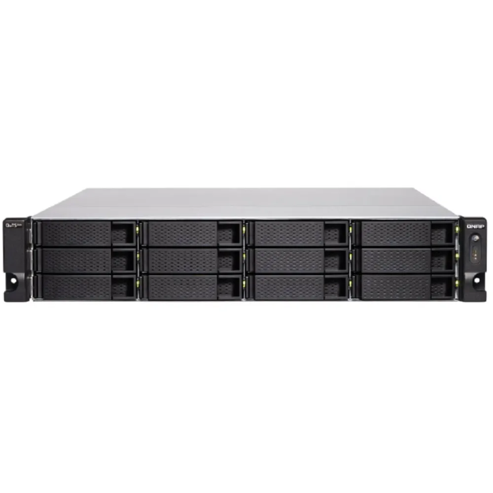 Serwer NAS QNAP Rack TS-H1283XU-RP-E2136-32G, Rack (1U), Intel Xeon E-2136, 12 wnęk, hot-swap | Sklep ITnes.pl, IT for BUSINESS