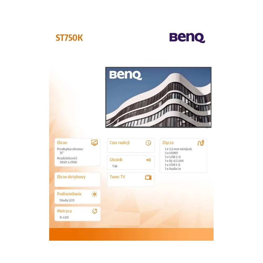 Benq ST750K 9H.F4CTK.NA2