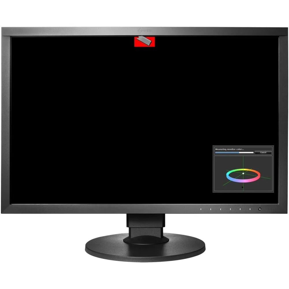 Monitor EIZO ColorEdge CG2420-BK - 24"/1920x1200 (WUXGA)/60Hz/16:10/IPS/10 ms/pivot/Czarny - zdjęcie