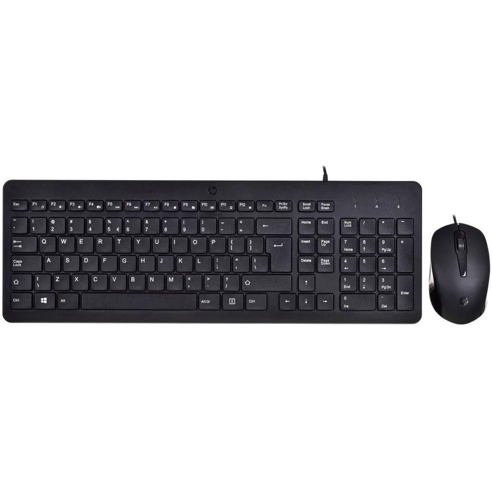 Zestaw klawiatury i myszy HP 150 Combo - Czarny - 240J7AA | Sklep ITnes.pl - IT for BUSINESS