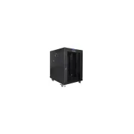 Szafa rack 19" 15U Lanberg FF01-6815-23B, 600 x 800 x 848 mm, drzwi perforowane | Sklep ITnes.pl, IT for BUSINESS