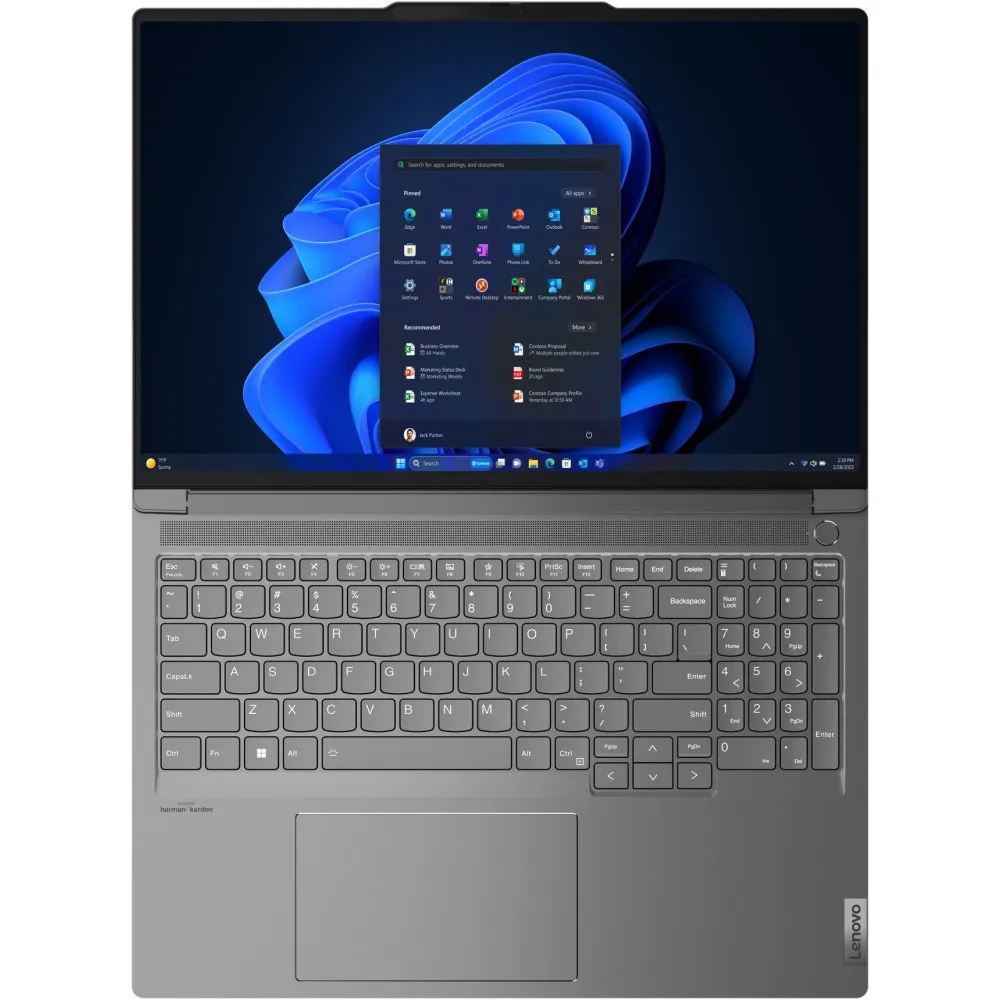 Laptop Lenovo ThinkBook 16p G5 IRX 21N5001RPB - i9-14900HX/16" 3200x2000 IPS/RAM 32GB/1TB/GeForce RTX 4060/Szary/Win 11 Pro/3OS