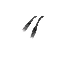 Patchcord Lanberg U/UTP PCU6-10CU-0200-BK - 2 m, kat. 6, Czarny