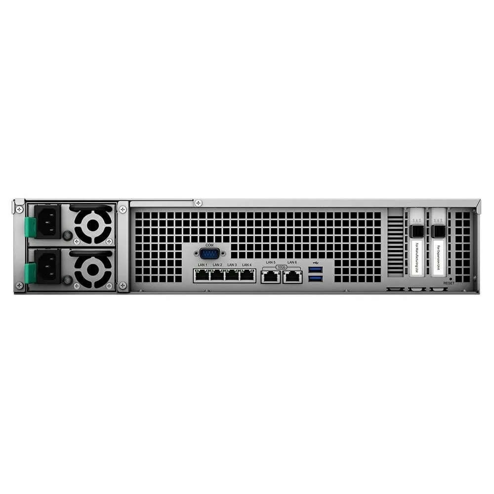 Serwer NAS Synology FlashStation FS3600 - Rack (2U)/Intel Xeon D-1567/16 GB RAM