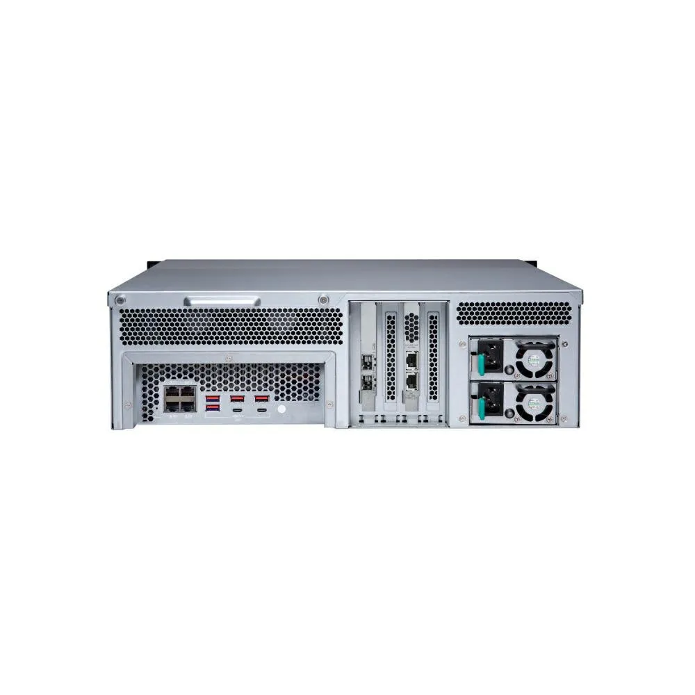 Serwer NAS QNAP Rack TS-H1683XU-RP-E2236-900 - Rack (3U)/Intel Xeon E-2236/128 GB RAM/20 TB/16 wnęk/hot-swap/3 lata Carry-in
