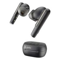 Słuchawki bezprzewodowe douszne Poly Voyager Free 60+ UC BT700 USB-C Adapter Touchscreen Charge Case 7Y8G4AA - Czarne