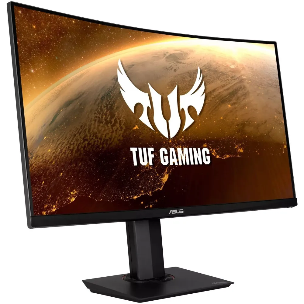 Monitor ASUS TUF Gaming VG32VQR - 32"/2560x1440 (QHD)/165Hz/zakrzywiony/VA/FreeSync/HDR/1 ms/Czarny - zdjęcie