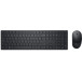 Zestaw bezprzewodowy klawiatury i myszy Dell Pro Wireless KM5221W 580-AJRC - Czarny
