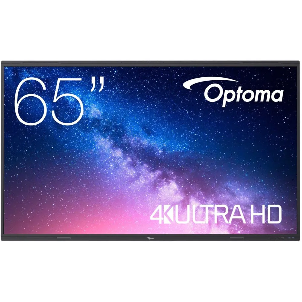 Zdjęcie produktu Monitor Optoma 5653RK H1F0C0NBW101 - 65"/3840x2160 (4K)/Brak danych/6 ms/USB-C/Czarny