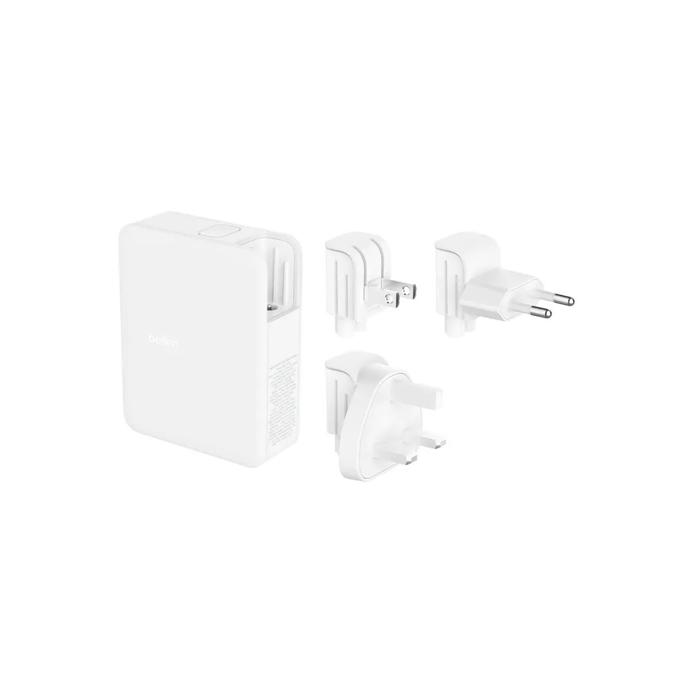 Ładowarka sieciowa Belkin BoostCharge Pro WCH014BTWH - 140 W, Biała