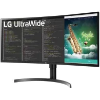 Monitor LG UltraWide 35WN75CP-B 35WN75CP-B.AEU, 35", 3440x1440 (UWQHD), 100Hz, 21:9, zakrzywiony, VA, HDR, 5 ms, Czarne | Sklep 
