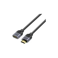 Kabel przedłużacz Unitek HDMI (M/F) 2.1 C11091AGY01-2M, 2 m, Czarny | Sklep ITnes.pl, IT for BUSINESS