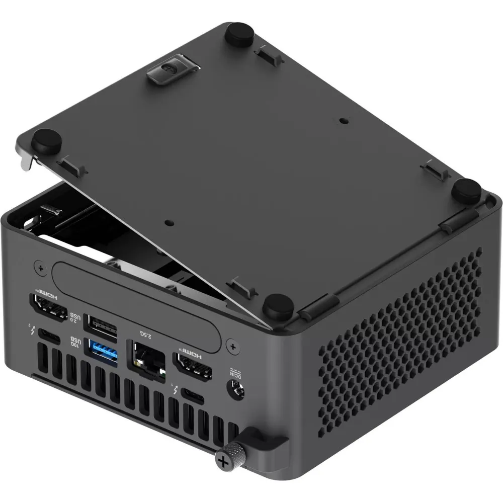 Komputer ASUS NUC 15 Pro Kit Tall 90AR00Q2-M00050K6 - Mini Desktop/Core Ultra 5 225H/RAM 8GB/256GB + 512GB/WiFi/Win 11 Pro USB x64 PL/3CI