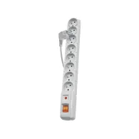 Listwa zasilająca Acar S8 - 1,5 m, 8 gniazd, Szara - W0150 | Sklep ITnes.pl - IT for BUSINESS