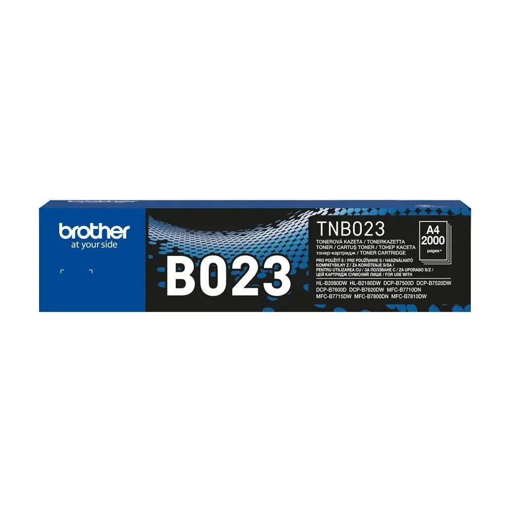 Toner Brother B023 Black TNB023 - Oryginał, 2000 stron Toner Brother B023 Black TNB023 - Oryginał, 2000 stron