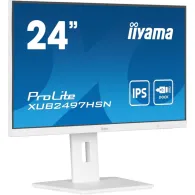 Monitor iiyama ProLite XUB2497HSN-W1, 23,8", 1920x1080 (FHD), 100Hz, IPS, 1 ms, pivot, Biały | Sklep ITnes.pl, IT for BUSINESS