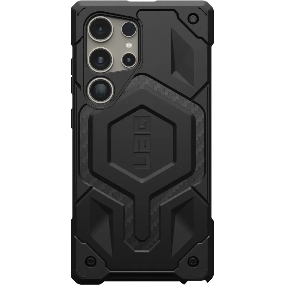 Etui ochronne na smartfon UAG Monarch Pro do Galaxy S24 z modułem magnetycznym 214412113940, Czarne | Sklep ITnes.pl, IT for BUS