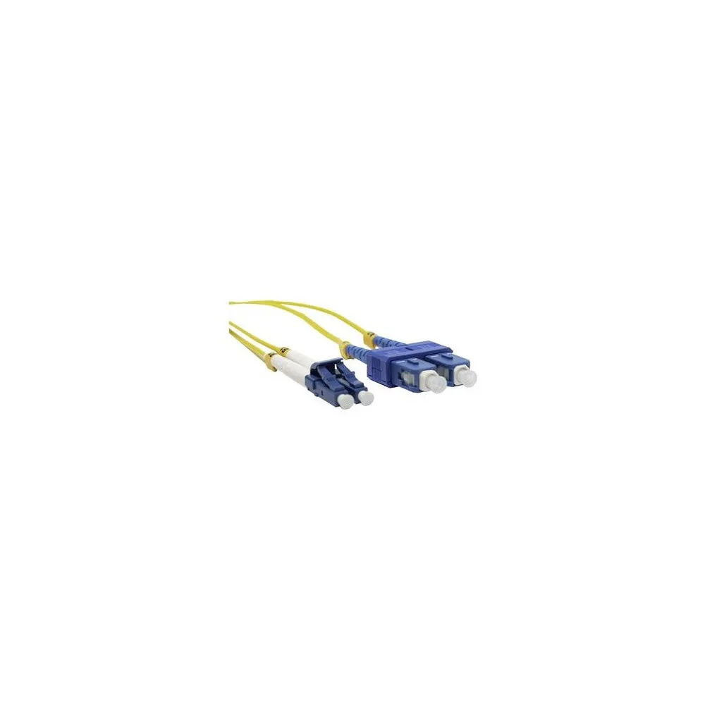 Patchcord światłowodowy Emiter EM/21B-SC/UPC-SC/UPC-1M, duplex, złącza SC|UPC-SC|UPC, jednomodowy 9|125, długość 1m | Sklep ITne
