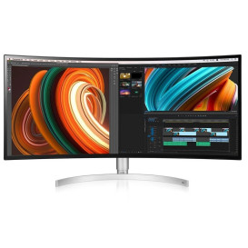 Monitor LG 34WK95C-W - 34"/3440x1440 (UWQHD)/60Hz/21:9/zakrzywiony/IPS/FreeSync/5 ms/USB-C/Biały