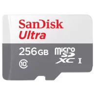 Kart pamięci SanDisk Ultra microSDXC 256GB Android 100MB/s UHS-I - Biała, Szara - SDSQUNR-256G-GN3MN | Sklep ITnes.pl - IT for B