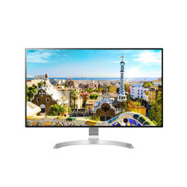 Monitor LG 32UD99-W - 32"/3840x2160 (4K)/60Hz/IPS/FreeSync/5 ms/pivot/USB-C/Biało-srebrny