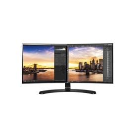 Monitor LG 34UC88-B - 34"/3440x1440 (UWQHD)/75Hz/21:9/zakrzywiony/IPS/FreeSync/5 ms/Czarny