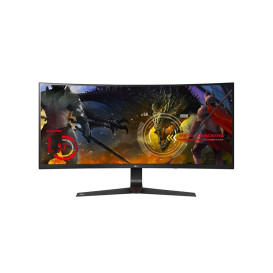 Monitor LG 34UC89G 34UC89G-B - 34"/2560x1080/166Hz/21:9/zakrzywiony/IPS/FreeSync/5 ms/Czarno-czerwony