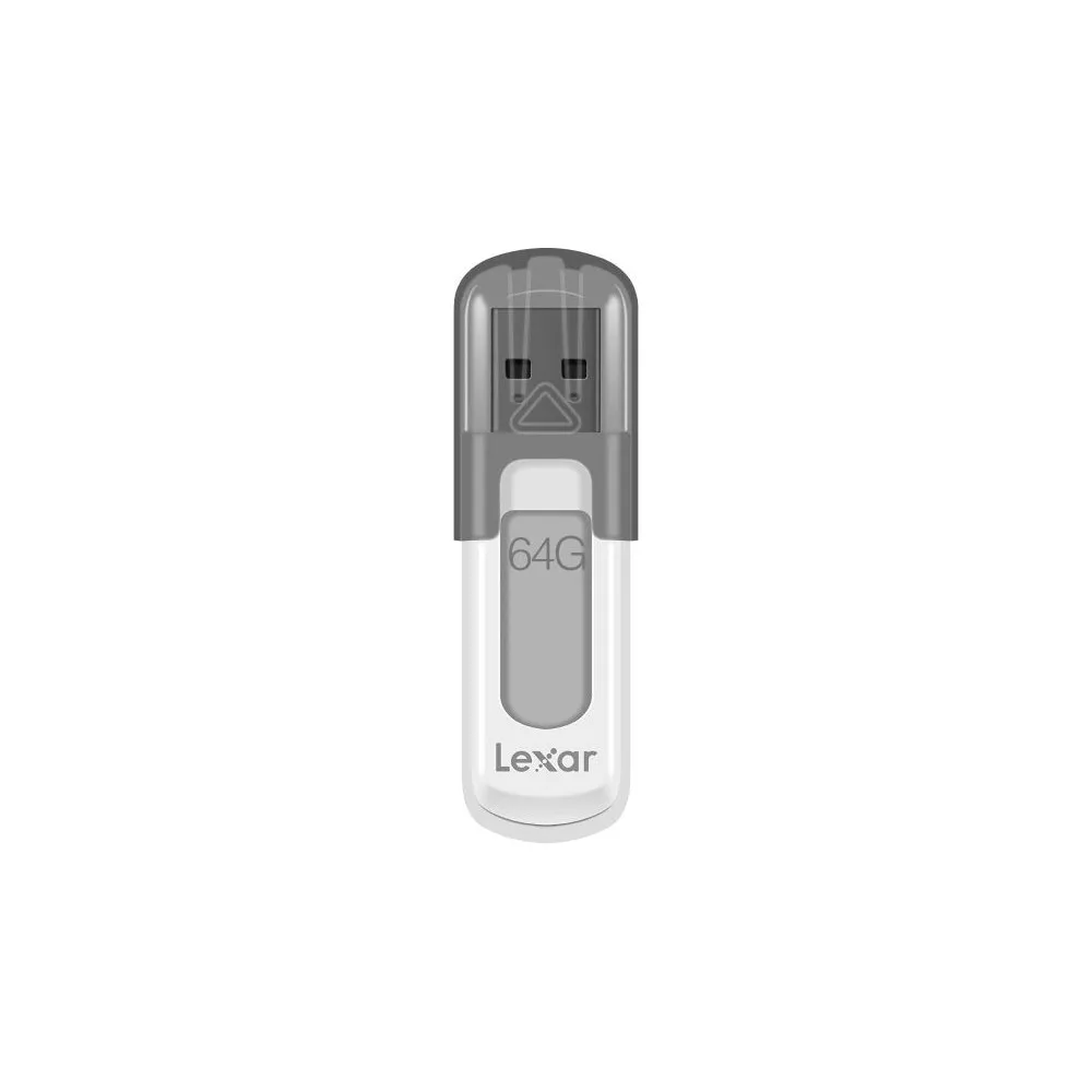 Pendrive Lexar 64GB JumpDrive V100 LJDV100-64GABGY - USB 3.2 Gen 1, Szary
