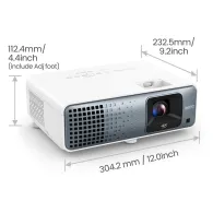 Projektor Benq TK710 9H.JSJ77.17E, 4K, 3200lm, HDR10 | Sklep ITnes.pl, IT for BUSINESS
