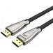 Przewód Unitek DisplayPort 8K@60Hz (M/M) C1608BNI - 2 m, Srebrny, Czarny