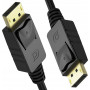 Kabel Unitek Y-C609BK DisplayPort 1.2, DP męski ,  DP męski - zdjęcie poglądowe 1