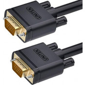 Kabel Unitek VGA PREMIUM HD15 (M, M) Y-C511G - 1 m, Czarny - zdjęcie 1